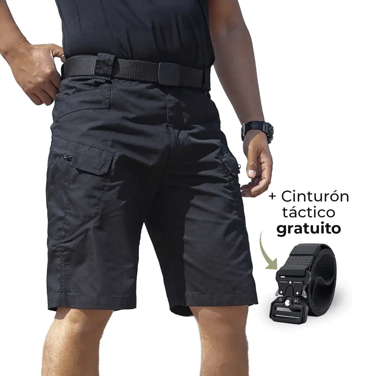 Pantalón Corto Táctico Militar para Hombres Shield® (+ Cinturón Táctico Gratis)